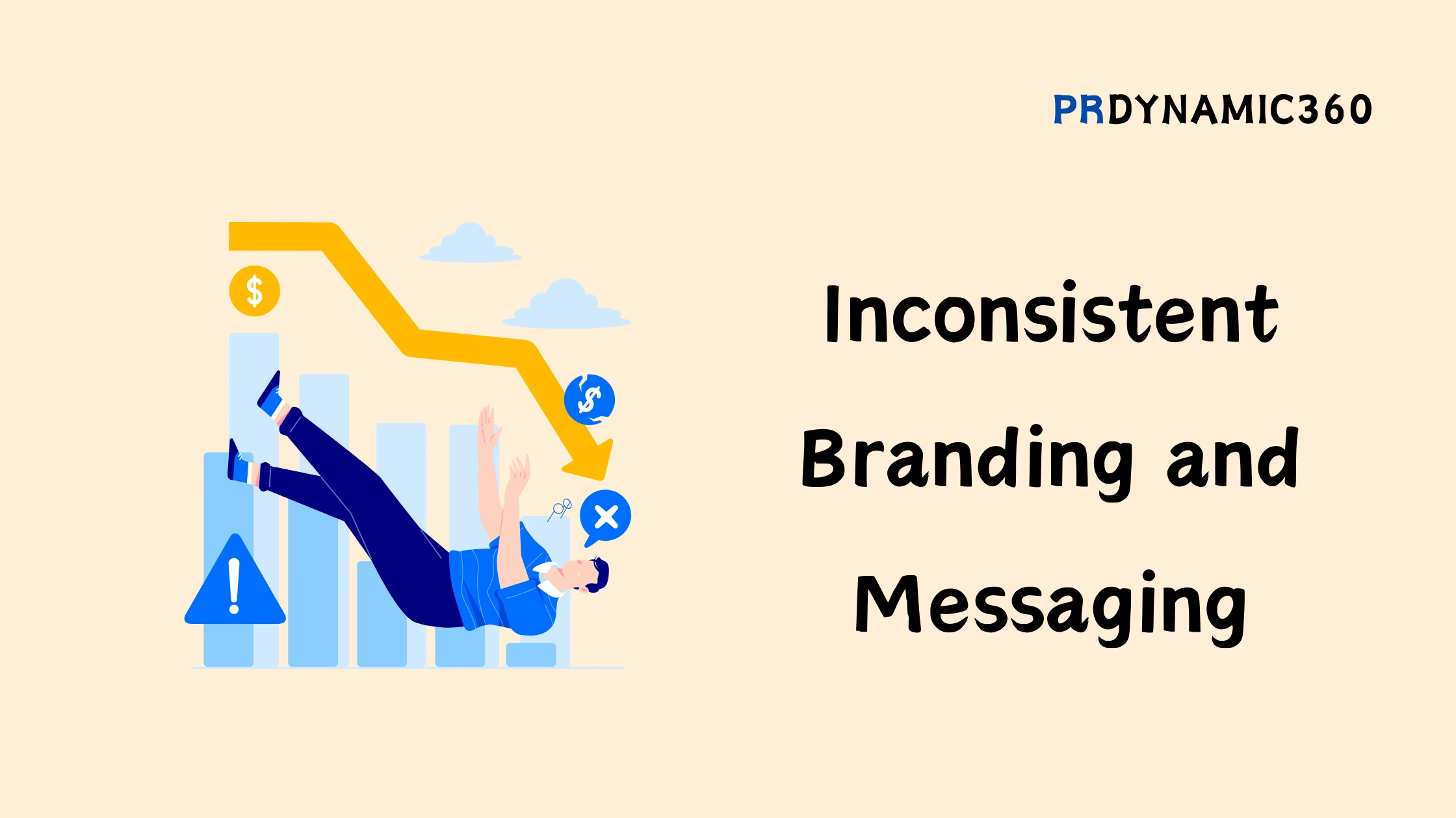 Incosistent branding and messaging